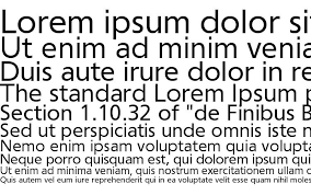 Ejemplo de fuente TornadoC Bold Italic